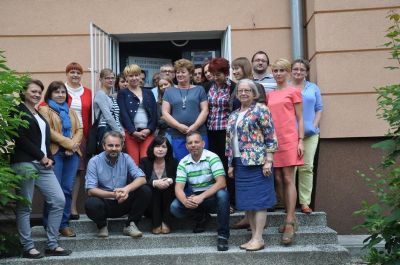 Uczestnicy spotkania założycielskiego Polskiej Federacji Zatrudnienia Wspomaganego